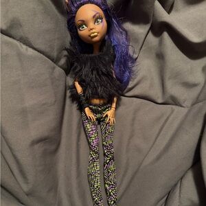 Monster High Fierce Rockers Clawdeen Wolf Doll